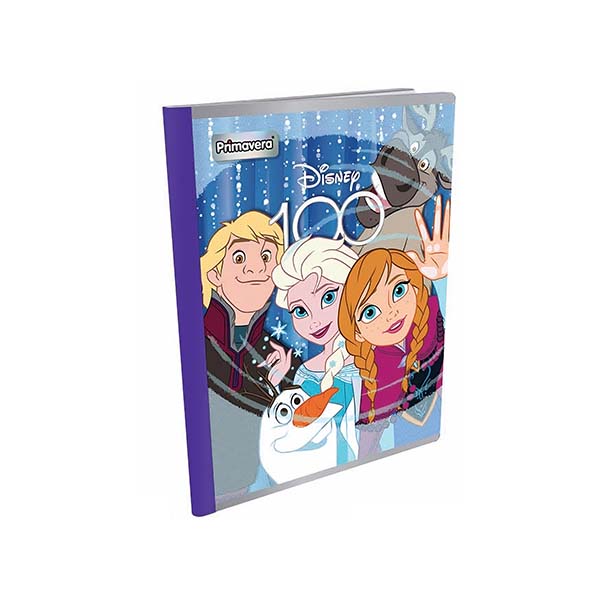 Cuaderno cosido 100 hojas Frozen Primavera