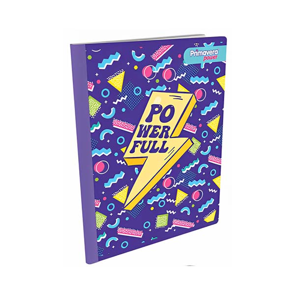 Cuaderno cosido 100 hojas Power 5 Primavera