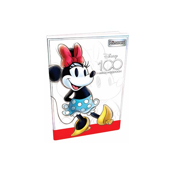 Cuaderno cosido 100 hojas tapa dura Minnie Primavera