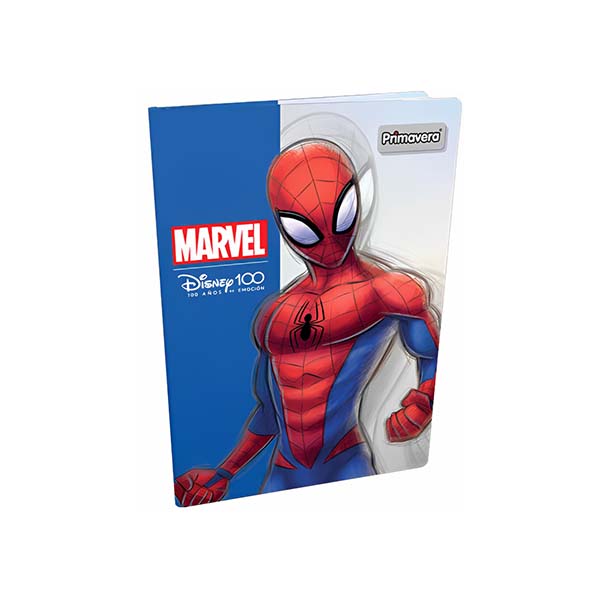 Cuaderno cosido 100 hojas tapa dura Spiderman Primavera