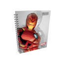 Cuaderno de resorte 80 hojas tapa dura Iron Man Primavera