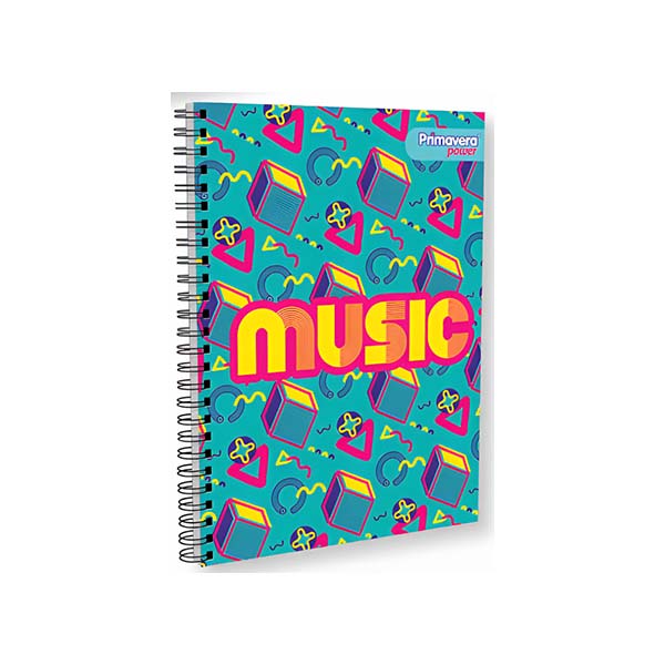 Cuaderno de resorte 80 hojas Power 4 Primavera
