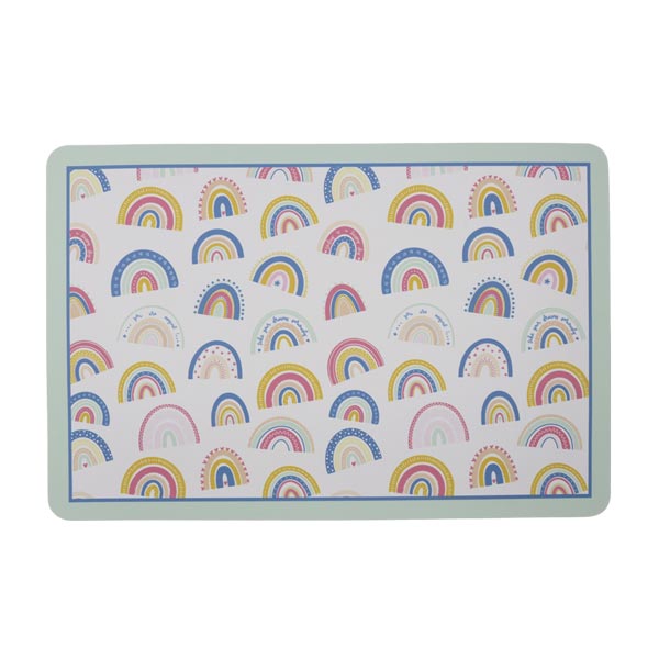 Individual para mesa arco iris
