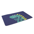 Individual para mesa Dinosaurio azul