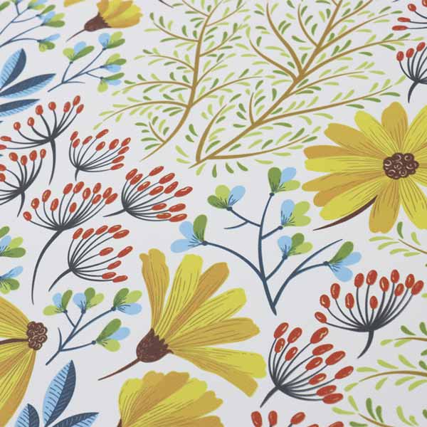 Individual para mesa flores