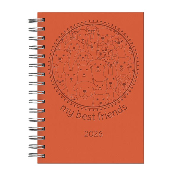 Agenda 26 diaria resortes best friends