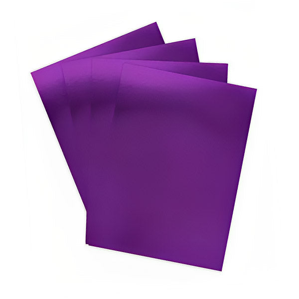 Cartulina Neón tamaño carta 10 unidades morada Primavera