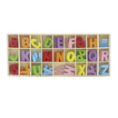 Letras y números de colores en set