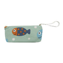 Cartuchera naranjas 21.5x9x3 centímetros