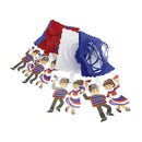 Guirnalda traje típico 2m de 6 piezas