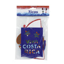 Globo tricolor y escudo 2 piezas