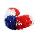 Guirnalda tricolor 18cmx3m de 1 pieza