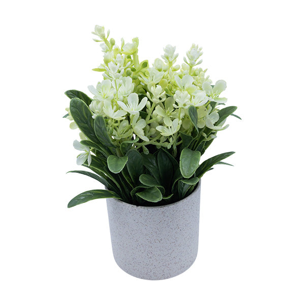 Planta artificial Blanco