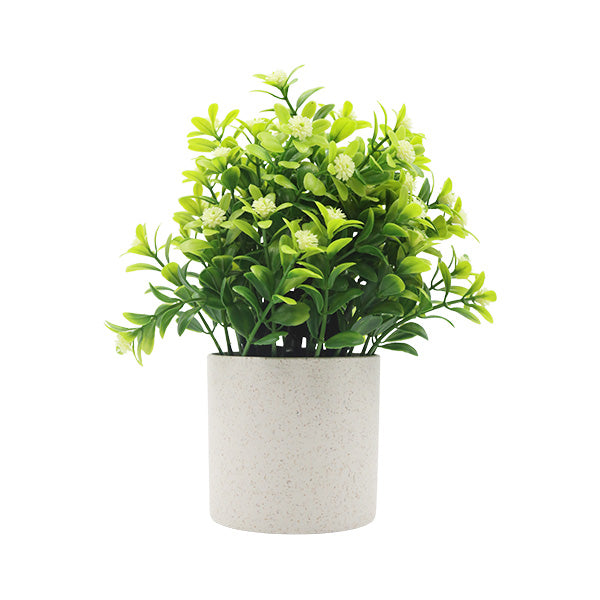 Planta artificial Blanco