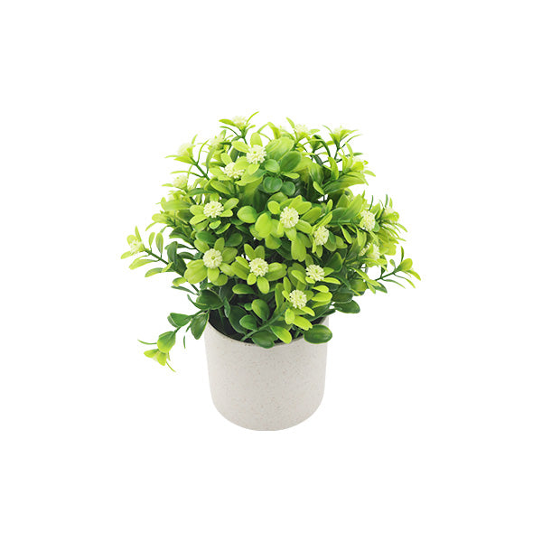 Planta artificial Blanco