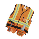 Traje para niños de constructor