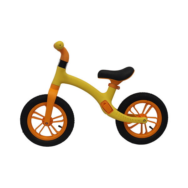 Bicicleta balance 12" negro con naranja