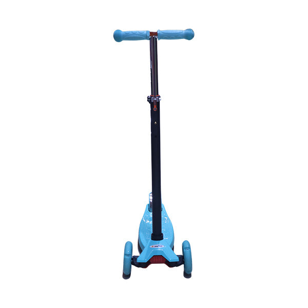 Scooter plegable de 3 ruedas 80cm celeste