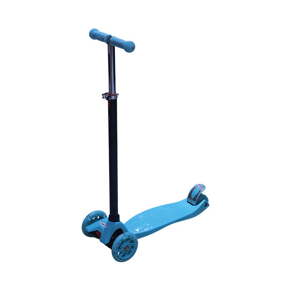 Scooter plegable de 3 ruedas 80cm celeste