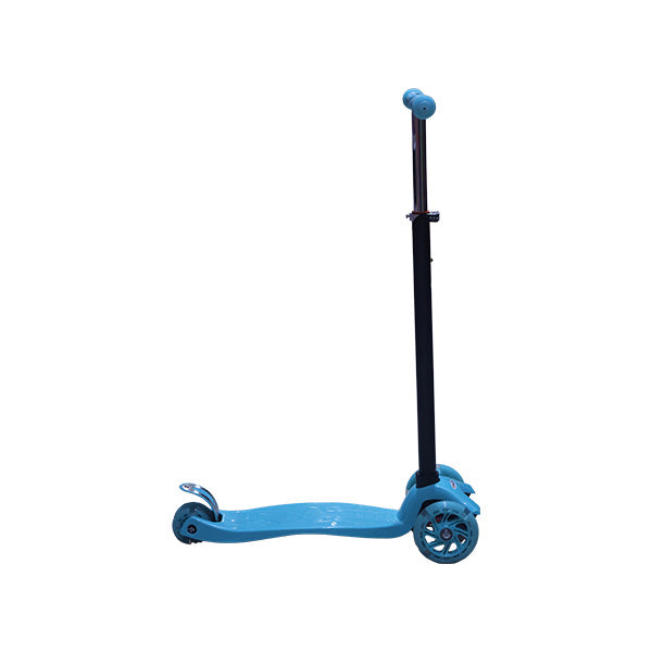 Scooter plegable de 3 ruedas 80cm celeste