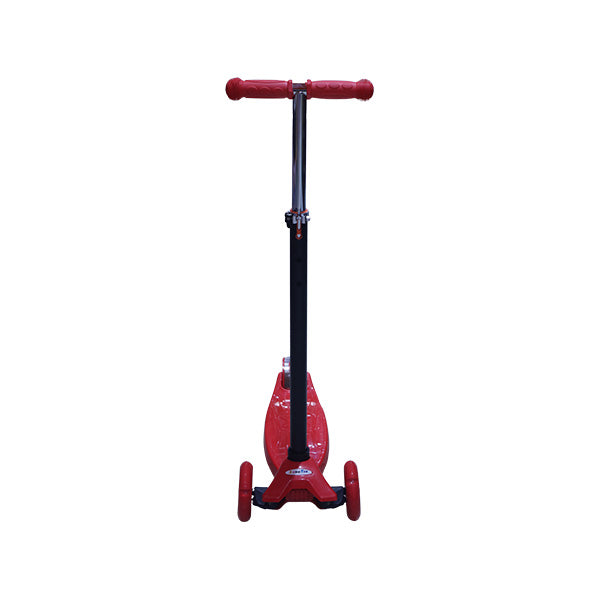 Scooter plegable de 3 ruedas 80cm rojo