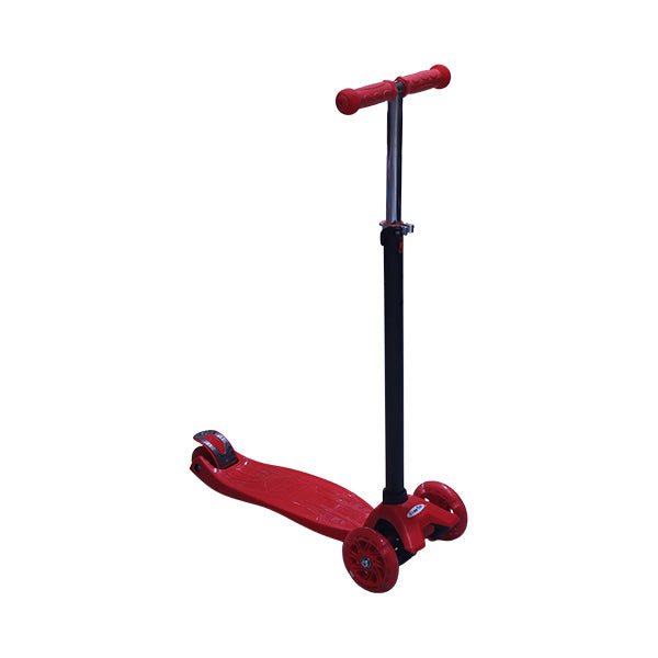 Scooter plegable de 3 ruedas 80cm rojo