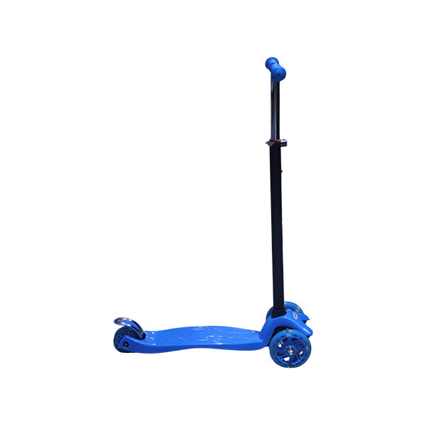 Scooter plegable de 3 ruedas 80cm azul