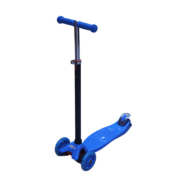 Scooter plegable de 3 ruedas 80cm azul