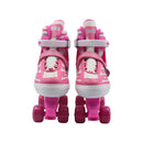 Patines 4 ruedas rosados talla 39-43