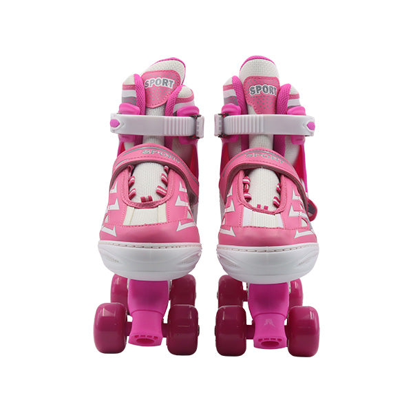 Patines 4 ruedas rosados talla 39-43