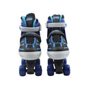 Patines 4 ruedas azules talla 39-43