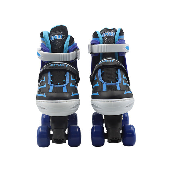 Patines 4 ruedas azules talla 39-43