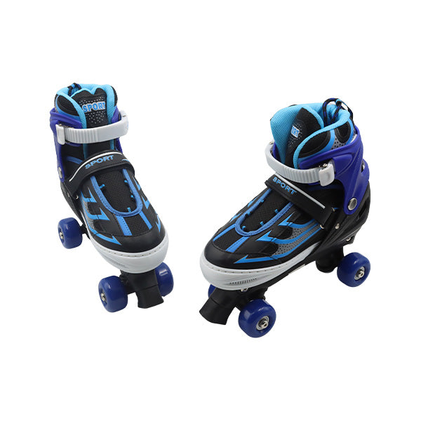 Patines 4 ruedas azules talla 39-43