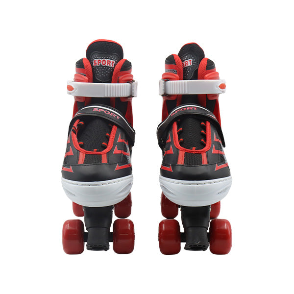 Patines 4 ruedas rojos talla 39-43