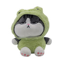 Peluche Gato verde 20 cm