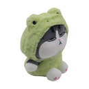 Peluche Gato verde 20 cm
