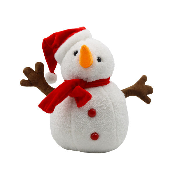 Peluche muñeco de nieve 30cm