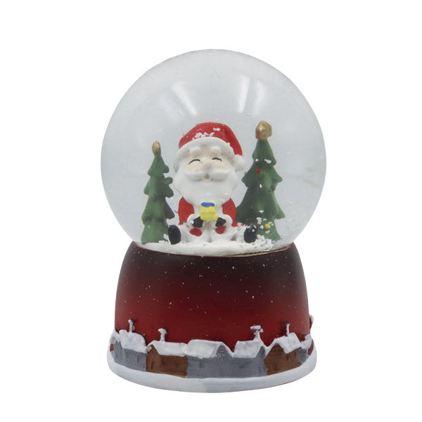 Globo de agua navideño 9cm