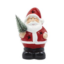 Adorno snowman santa 13cm