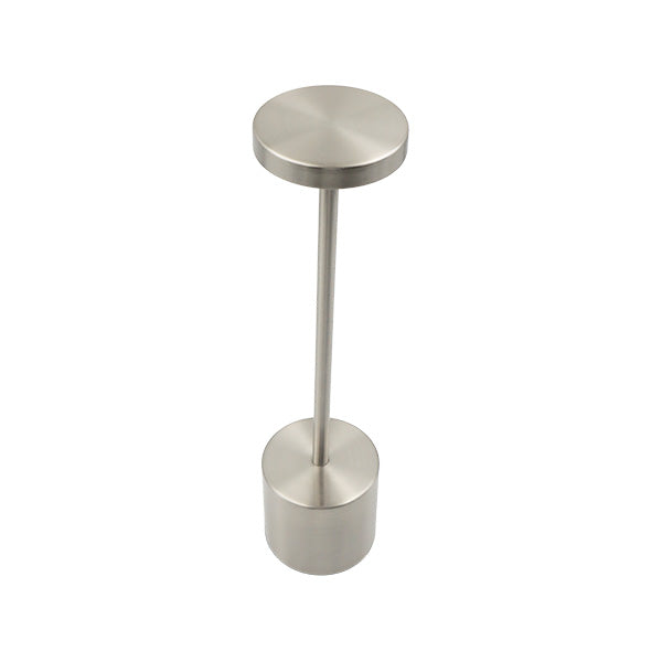 Lampara tactil color plata