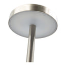 Lampara tactil color plata