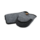 Set 2 guantes para cocina negro