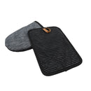 Set 2 guantes para cocina negro