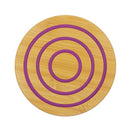 Aislador calor bambu redondo