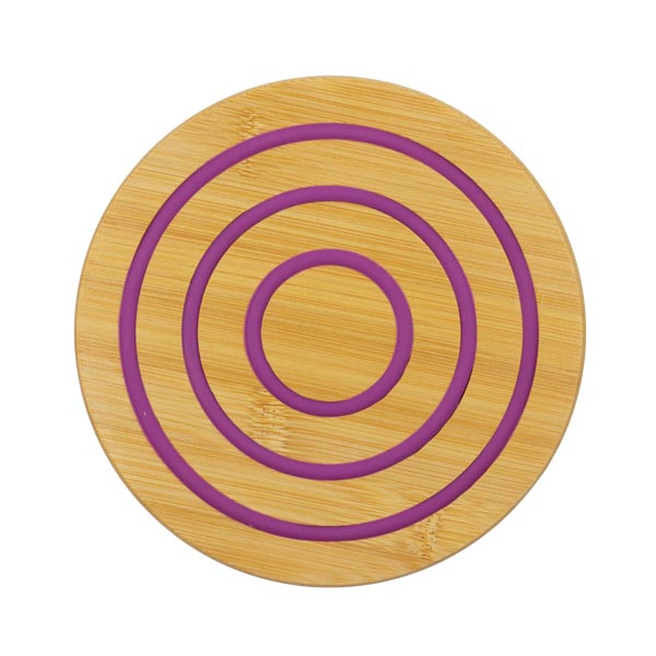 Aislador calor bambu redondo