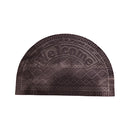 Alfombra bienvenida semi circular