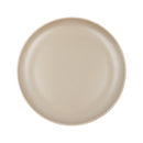 Plato plano 8 cm café