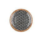 Plato plano 7.5 cm multicolor