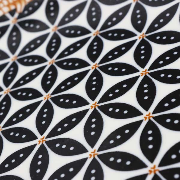 Plato plano 7.5 cm multicolor