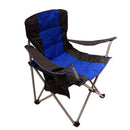 Silla plegable azul
